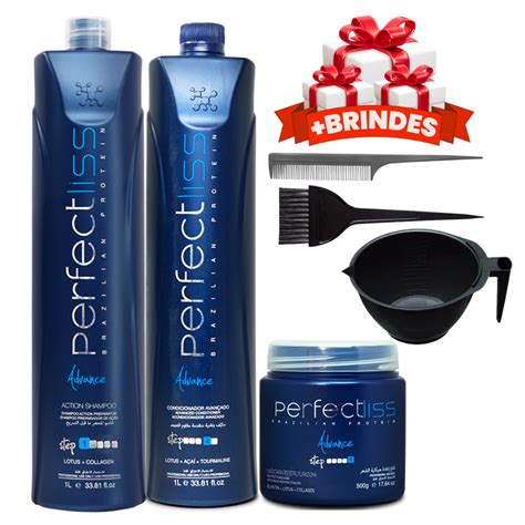 Kit Perfect Liss Advance Progressiva Sem Formol Passos Amor