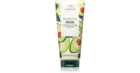 The Body Shop Avocado Body Lotion Body Lotion With Avocado Notinoie