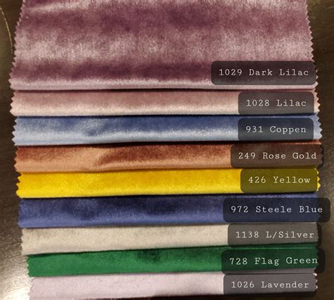 Royal Velvet Fabric | Soft and Plush Non Stretch Velvet Fabric | 60" W ...