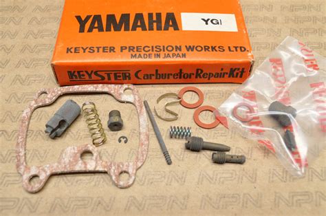 Nos Yamaha Yg1 Keyster Carburetor Carb Jets Needle Spring Repair Rebuild Kit Nos Parts Now