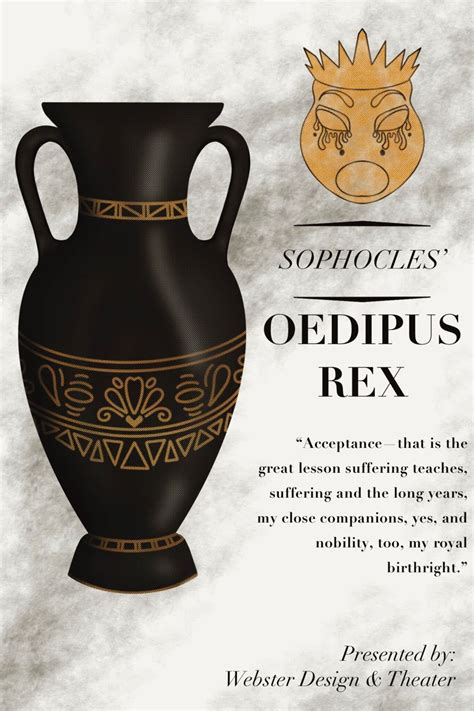 Oedipus Rex Theatre Poster | Theatre poster, Rex, Greatful