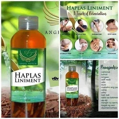 Haplas Liniment 60ml By Angel Touch Basboxbeauty Basbox Beauty