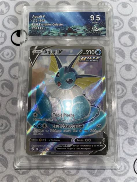 Carte Pokemon Aquali V Fa Full Art Volution C Leste Collect