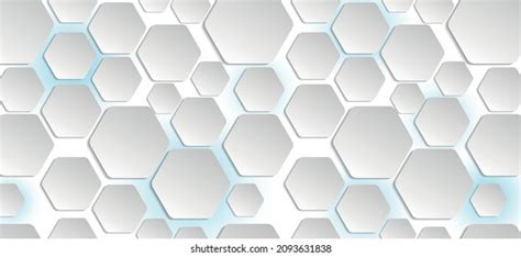 Abstract Technology Hexagon Background Vector Illustration Stock Vector