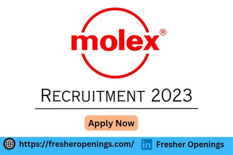 Molex Recruitment Drive Hiring As Graduate Engineer Trainee