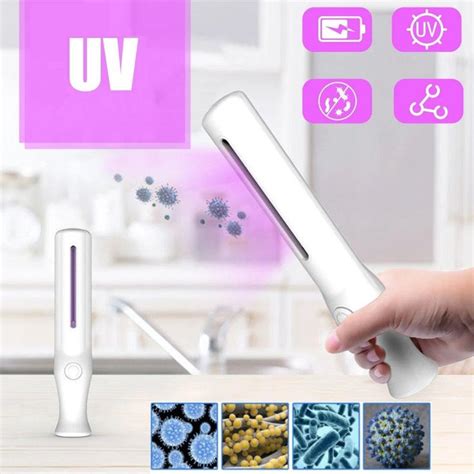 Handheld Uv Disinfection Light Ultraviolet Portable Disinfection Lamp