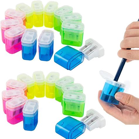 Amazon Bulk Plastic Pencil Sharpener Assortment Pack