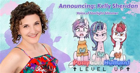 Guest of Honour Announcement: Kelly Sheridan - PonyCon Holland - The ...