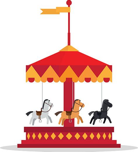 Carousel Clip Art Vector Images And Illustrations Istock