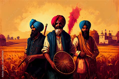 Baisakhi The Sikh And Punjabi New Year Harvest Festival Birth Of