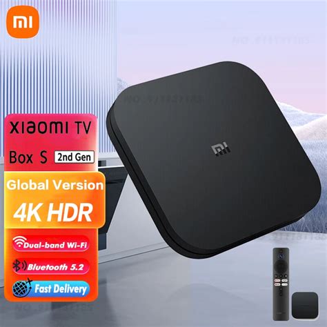 Xiaomi Mi Tv Box S Gera O K Ultra Hd Bt Gb Gb Dolby