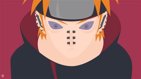 Pain(Yahiko)|Naruto|Minimalist by Darkfate17 on DeviantArt