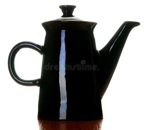 Black Coffee Pot Stock Photo Image Of Traditional Drink 13350876