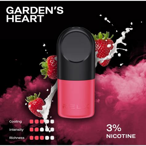 RELX Infinity Pod Pro Relx Garden S Heart Strawberry Flavor 1Pod Pack