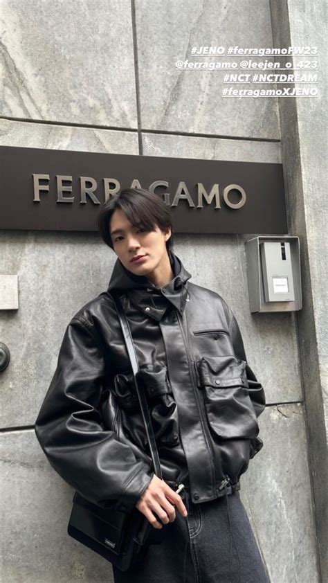 Curi Perhatian Ini Gaya Elegant Jeno Nct Di Ferragamos Fw Show