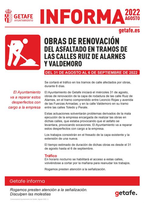 Sur Madrid Online Obras De Renovaci N Del Asfaltado En Tramos De Las