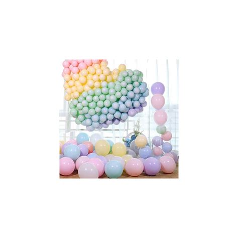 Party Propz Pastel Rubber Balloons For Birthday Decoration Party