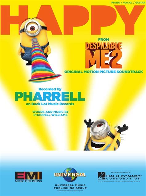 Happy (from "Despicable Me 2") Sheet Music eBook by Pharrell Williams ...