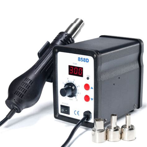 D V SMD Soldering Desoldering Iron Station Hot Air Rework Gun Tool On OnBuy