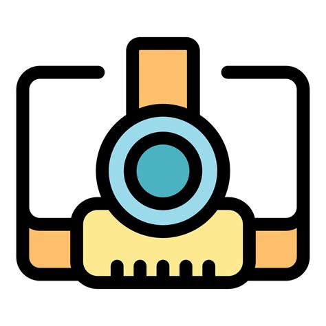 Vr headset showing immersive virtual reality experience 52738937 Vector