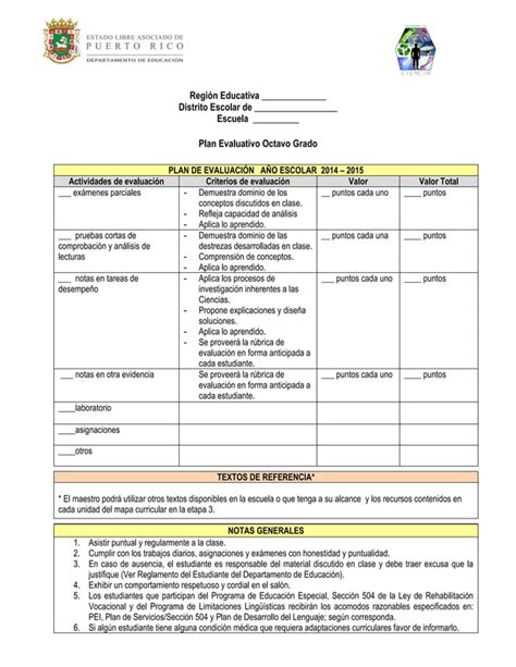 Prontuario Octavo Grado Ciencia PDF