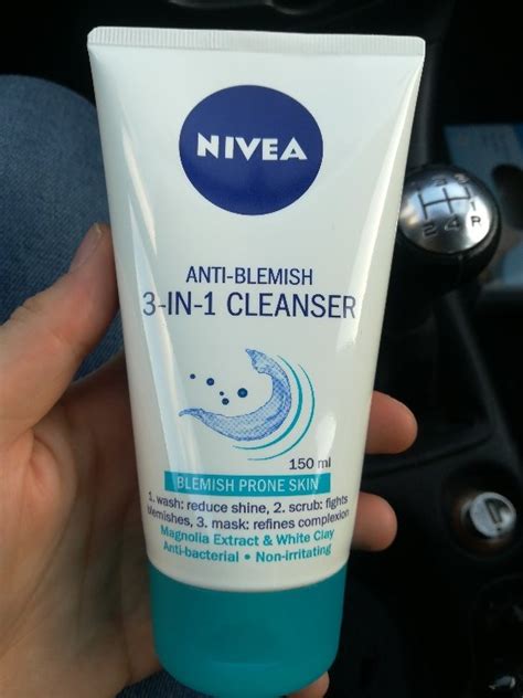 Nivea Anti Blemish 3 In 1 Cleanser Inci Beauty