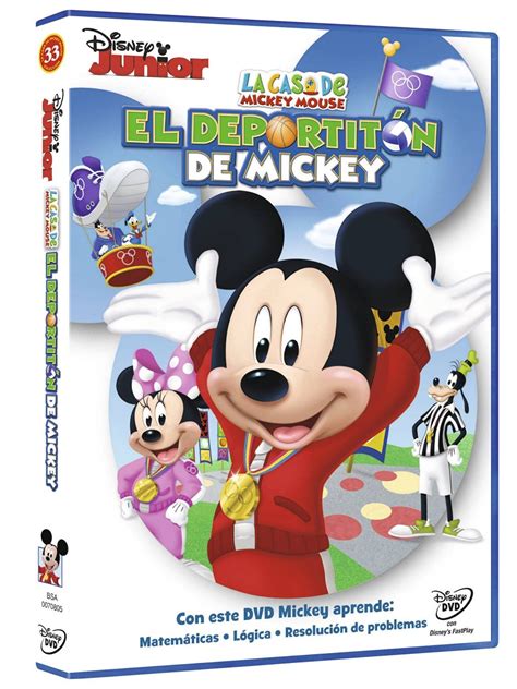 La Casa De Mickey Mouse El Deportitón De Mickey Mickey Mouse Clubhouse Mickeys