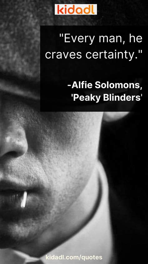 Top 20 Best Alfie Solomons Quotes From Peaky Blinders Peaky Blinders