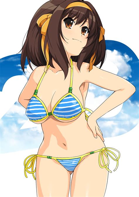 Suzumiya Haruhi Suzumiya Haruhi No Yuuutsu Drawn By Haruhisky Danbooru