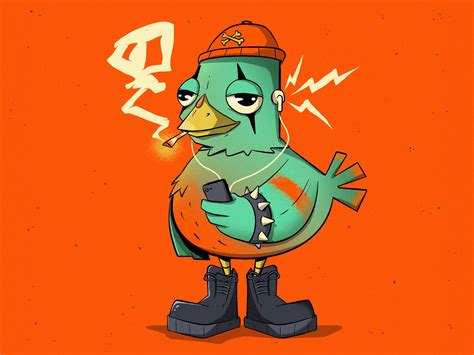 Ghetto Bird By Florian Farhay On Dribbble
