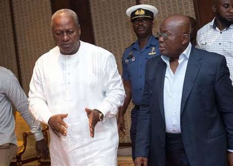 Mahama Tells Akufo Addo The Best Legacy He Can Leave Ghana As President