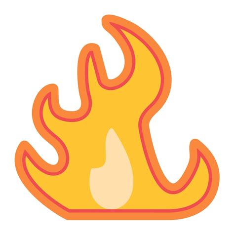 Premium Vector Fire Flat Illustration