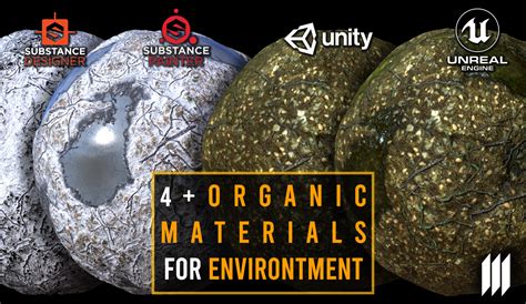 ArtStation - 4+Organic_Materials_For_Environtment