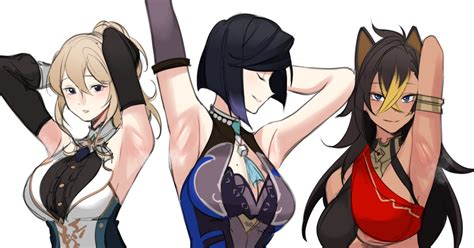 Genshinimpact Genshin Impact Armpits Armpit Pixiv