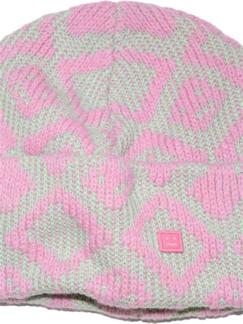 Beanies Acne Studios Face Tiles Beanie C40287DFN