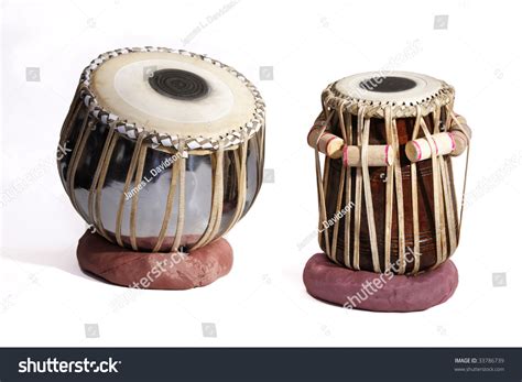 Isolated Set Traditional Indian Tabla Drums Stock Photo 33786739 ...