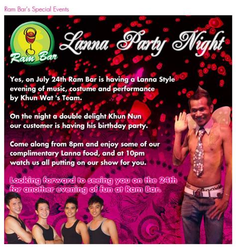 July Gay Chiang Mai Roundup Chiang Mai Gay News