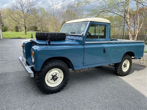 Hemmings Auctions Six Cylinder Powered 1969 Land Rover Series IIA 109