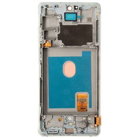 Oled Frame Assembly For Samsung Galaxy S Fe Cloud White