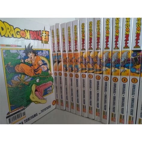 Mangá Dragon Ball Super vol 1 ao vol 17 Novo Lacrado Escorrega o