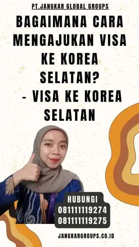 Visa Ke Korea Selatan Jangkar Global Groups