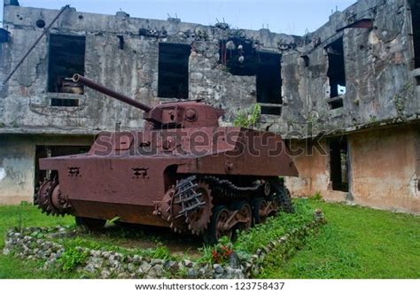 Postworld War Ii Japanese Tank Headquarters Stock Photo Edit Now