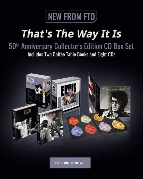 Elvis Presley Thats The Way It Is 50th Anniversary Prequel Box Steve Hoffman Music Forums