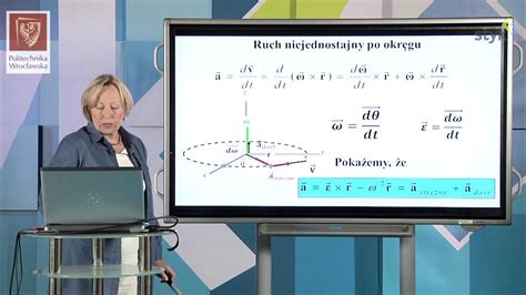 Fizyka I Odc Ruch Niejednostajny Po Okr Gu Youtube