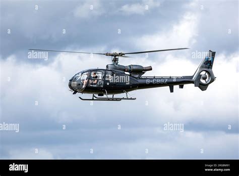 Westland Gazelle Ht Arriving At Raf Fairford For The Royal