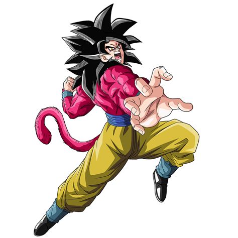 Goku Ssj4 Render 4 [bucchigiri Match] By Maxiuchiha22 On Deviantart