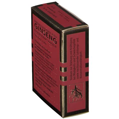 Roter Ginseng Extrakt Kapseln Shop