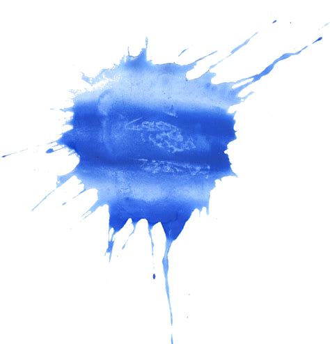 Blue Paint Splash Png Blue Paint Splatter Png Stunning Free Images