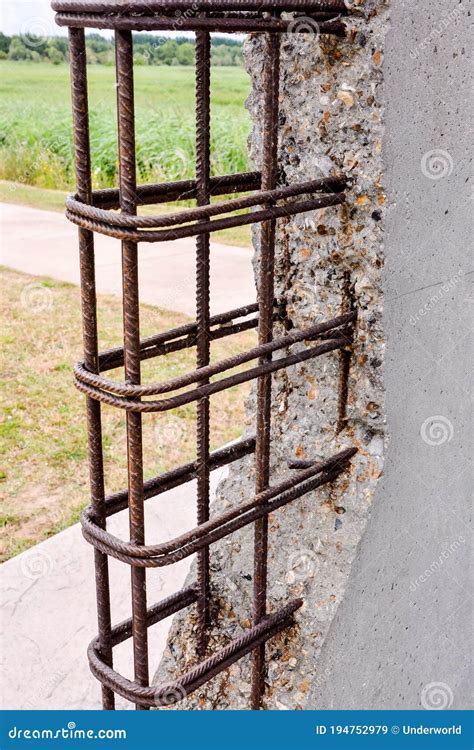 Concrete Reinforcing Mesh Structure Stock Image Image Of Work