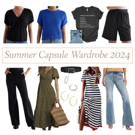 Summer Capsule Wardrobe 2024 Bay Area Fashionista